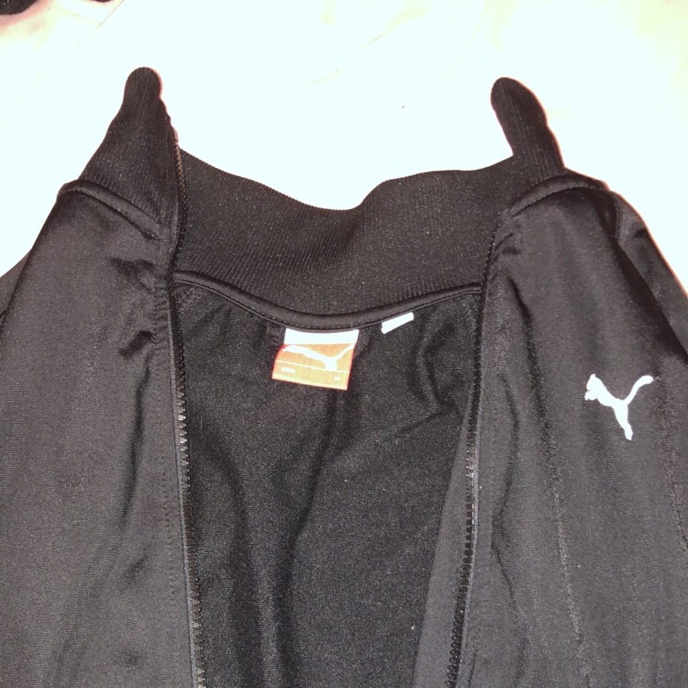 White and black Puma jacket